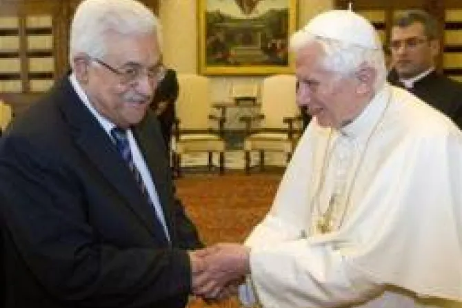 El Papa al presidente palestino: Impulsar coraje de la reconciliación en Medio Oriente
