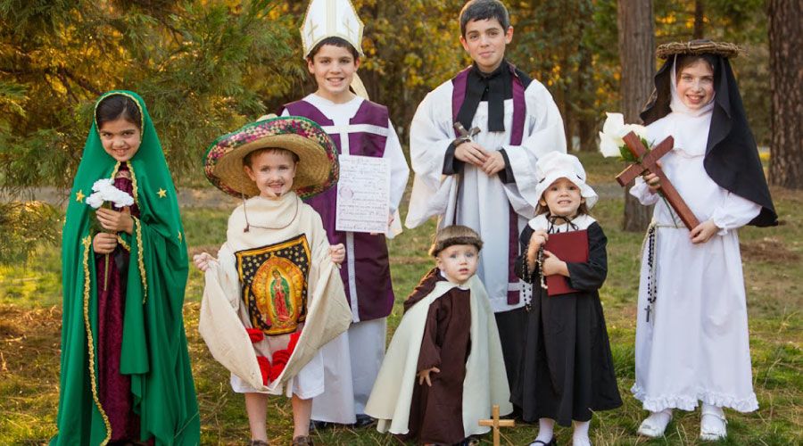 celebrate the feast of All Saints as a family