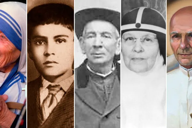 Anuncian a Madre Teresa, niño José Sánchez del Río y Cura Brochero entre 5 nuevos santos