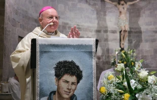 Mons. Sorretino es el obispo de Asís, donde Carlo Acutis fue beatificado en 2020 Crédito: Diócesis de Asís-Nocera Umbra-Gualdo Tadino