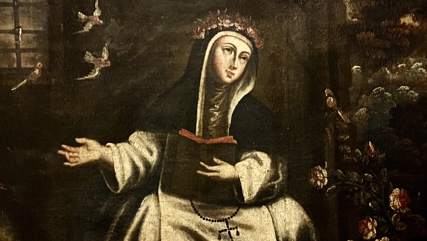 Pintura de Santa Rosa de Lima en el Museo del Convento de Santo Domingo. Crédito: Abel Camasca - ACI?w=200&h=150