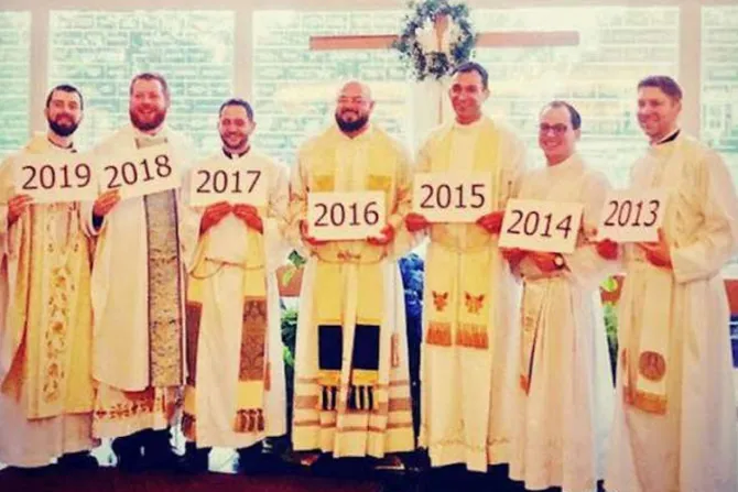 7 sacerdotes en 7 años en una sola parroquia ¿Cuál es su secreto?