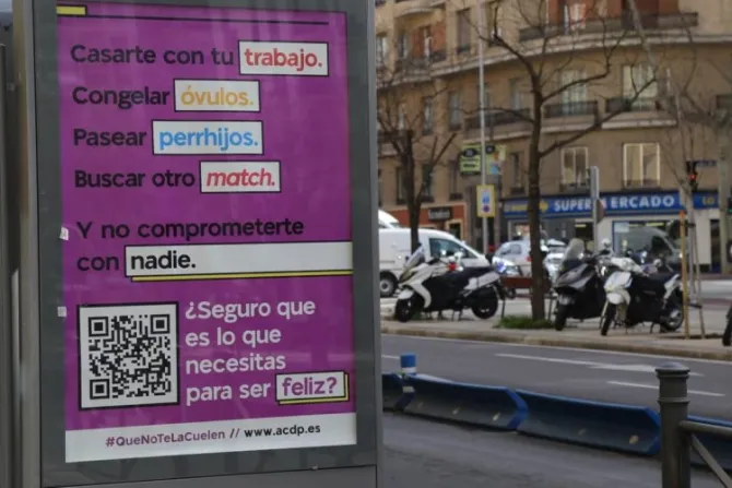 Día de la Mujer: Católicos españoles reivindican la familia y la maternidad