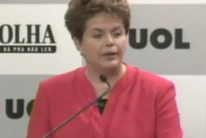 Candidata de Lula en Brasil: Aborto debe estar disponible para mujeres pobres "en la desesperación"