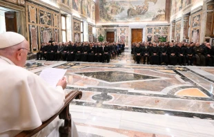 Audiencia del Papa con la Academia Alfonsiana. Cru00e9dito: Vatican Media 