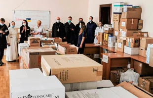 Ayuda a desplazados internos ucranianos. Cru00e9dito: ACN  