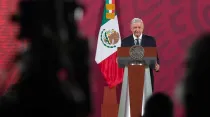Imagen referencial / Andrés Manuel López Obrador en conferencia de prensa el 12 de octubre. Crédito: Sitio Oficial de Andrés Manuel López Obrador.