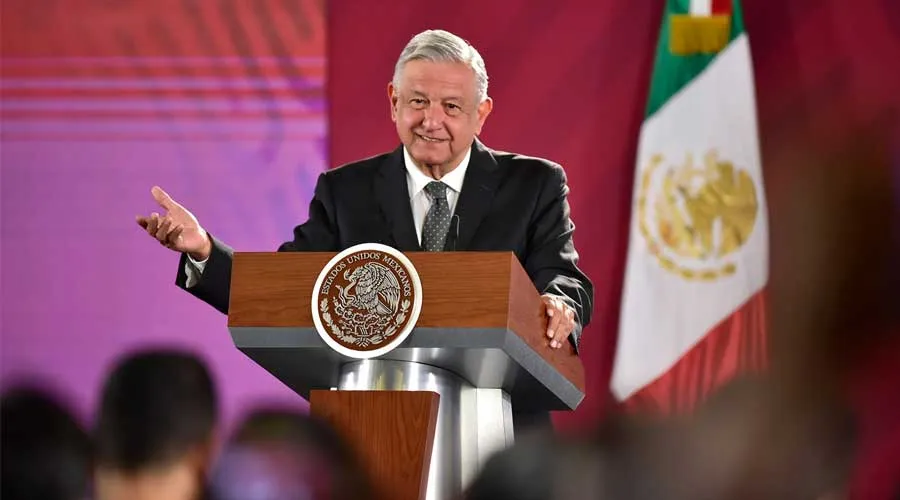 Andrés Manuel López Obrador en conferencia de prensa el 2 de diciembre de 2019. Crédito: Sitio Oficial de Andrés Manuel López Obrador.