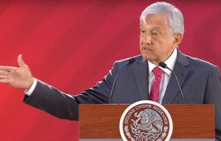 Andru00e9s Manuel Lu00f3pez Obrador. Foto: Captura de video / Gobierno de Mu00e9xico. 