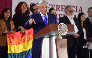 Andru00e9s Manuel Lu00f3pez Obrador durante conferencia de prensa del 17 de mayo de 2019. Foto: Sitio Oficial de Andru00e9s Manuel Lu00f3pez Obrador 