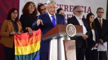 Andru00e9s Manuel Lu00f3pez Obrador durante conferencia de prensa del 17 de mayo de 2019. Foto: Sitio Oficial de Andru00e9s Manuel Lu00f3pez Obrador