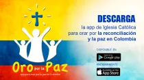  App “Oro por la Paz” / Foto: Conferencia Episcopal Colombiana