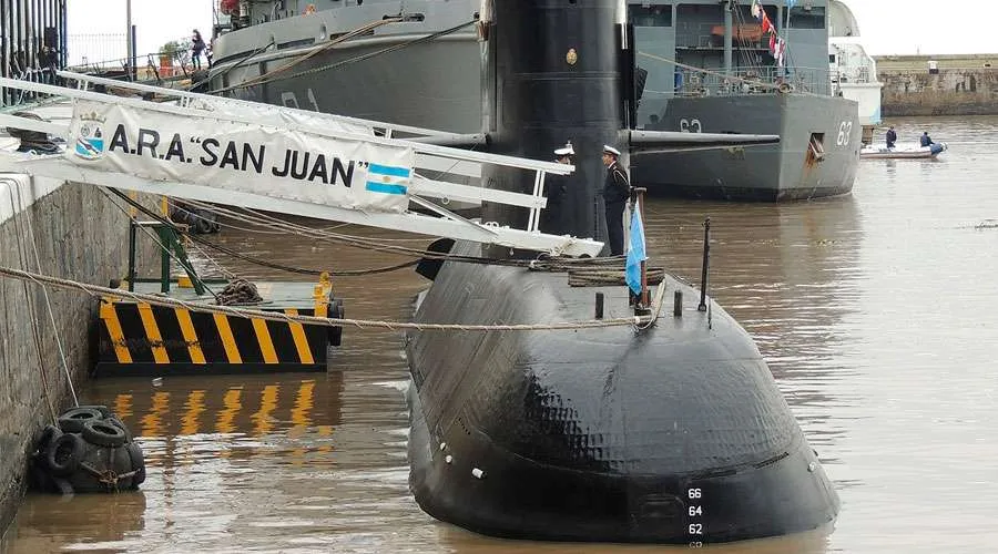 “Desde la fe espera el cielo” a los 44 desaparecidos en submarino argentino, dice Obispo