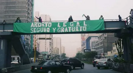 Denuncian que campaña en calles por el “aborto legal” en Perú es apología del delito