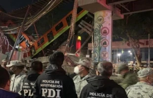 Accidente de la Lu00ednea 12 del Metro de Ciudad de Mu00e9xico. Cru00e9dito: Twitter / Fiscalu00eda de Ciudad de Mu00e9xico. 