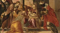 Pintura de los Reyes Magos. Crédito: El Greco / Dominio público