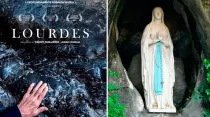 Afiche de "Lourdes" / Virgen de Lourdes. Crédito: dominio público