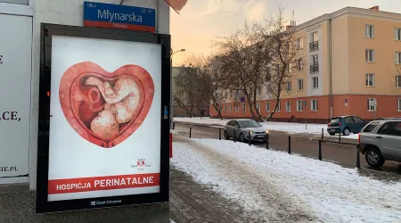 Colocan más de 1.000 carteles para defender la vida ante el aborto en Polonia
