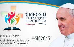 Afiche del Simposio Internacional de Catequu00e9tica 