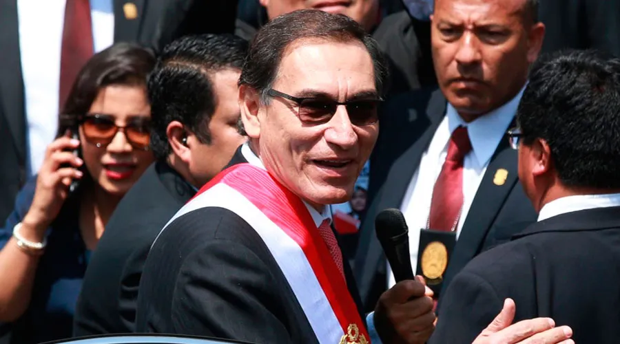 El nuevo Presidente del Perú, Martín Vizcarra. Foto: Agencia Andina / Jhony Laurente.
