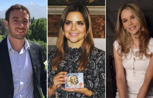 Agustu00edn Laje, Patricia Sandoval y Amada Rosa Pu00e9rez  