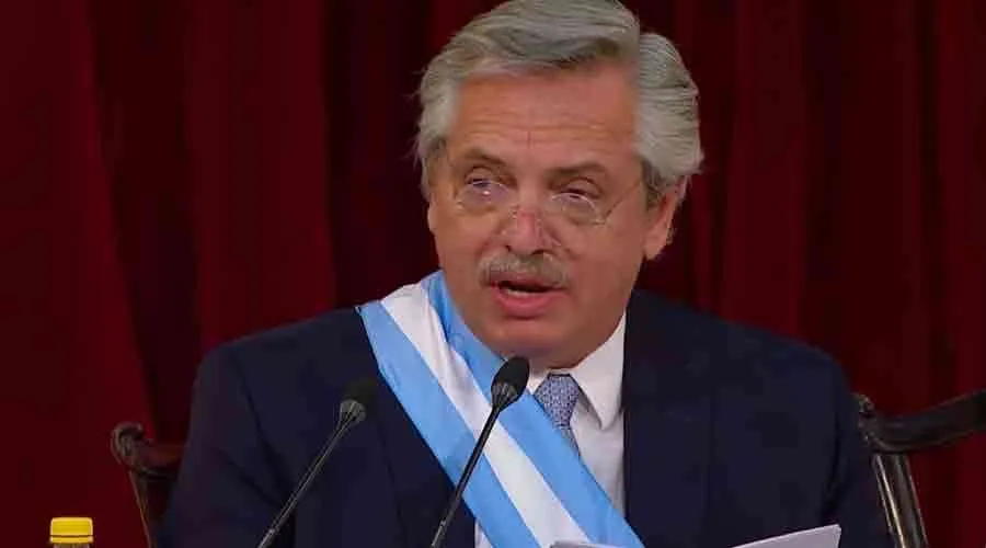 Alberto Fernández, Presidente de Argentina. Crédito: Cámara de Diputados de Argentina.