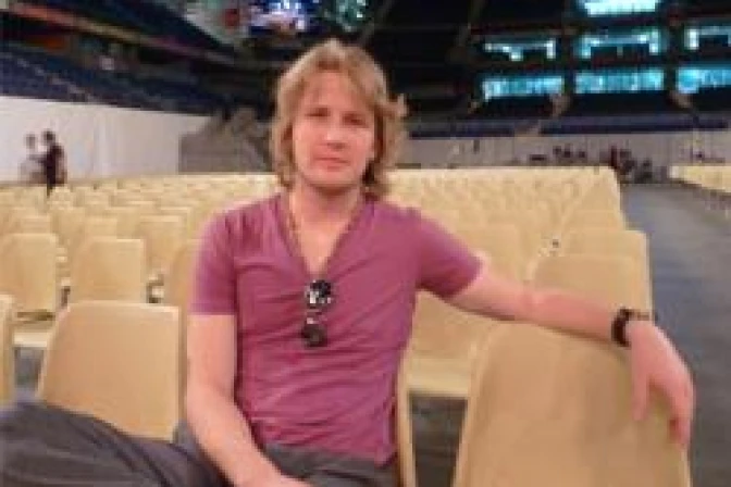 Cantante Alexander Acha en JMJ Madrid: "Dios da sentido a mi vida"