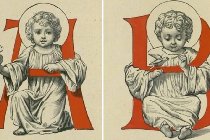 Con este "alfabeto" del Niño Jesús puedes evangelizar a tus hijos