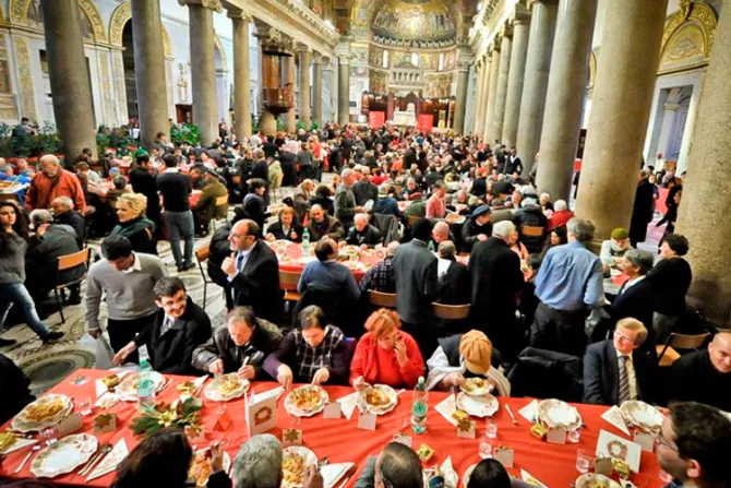 Comunidad de San Egidio dará de comer a más de 1.200 personas vulnerables en Navidad