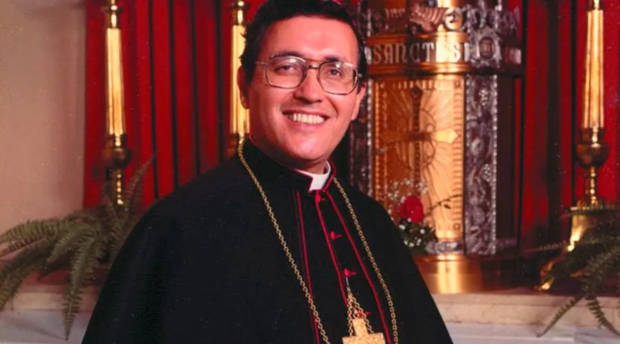 Mons. Alfonso Gallegos. Foto cortesía orden de los agustinos recoletos