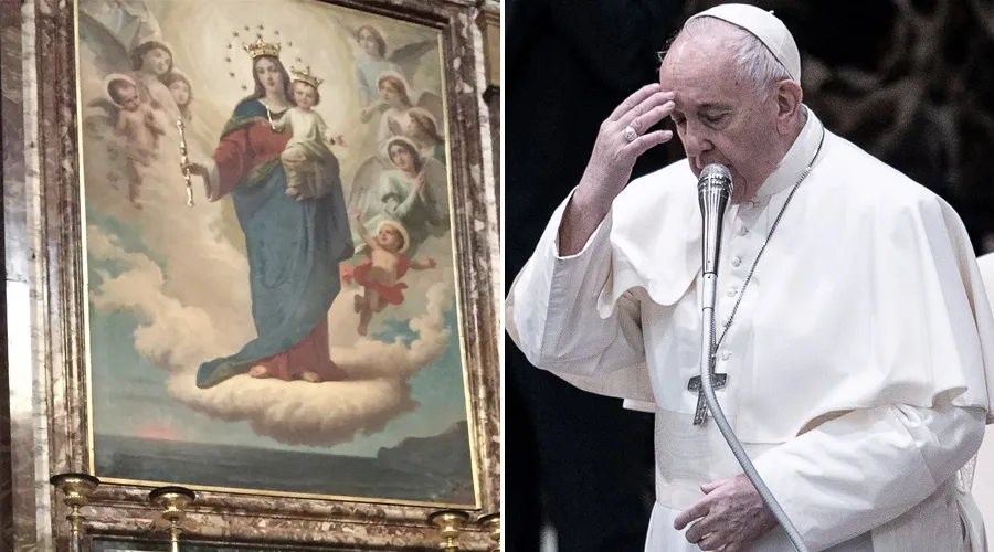 El Papa Francisco pide la intercesión de María Auxiliadora por la paz en Ucrania