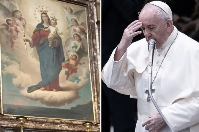 El Papa Francisco pide la intercesión de María Auxiliadora por la paz en Ucrania