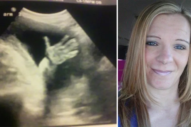 “¡Hola mamá!”: El saludo de un bebé en el vientre materno que dice no al aborto