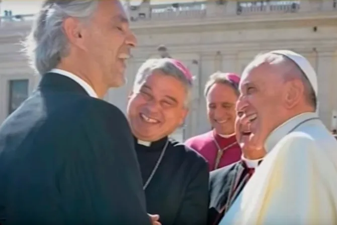 Andrea Bocelli sorprende al hablar de las “razones” de su profunda fe católica