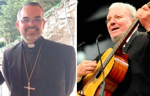 Mons. Andru00e9s Luis Garcu00eda Jasso. Cru00e9dito: Parroquia de Nuestra Seu00f1ora de la Merced / Kiko Argu00fcello. Cru00e9dito: John Shin (CC BY-SA 4.0) 