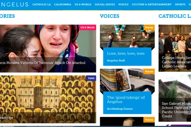 Arquidiócesis de Los Ángeles lanza nueva plataforma multimedia Angelus
