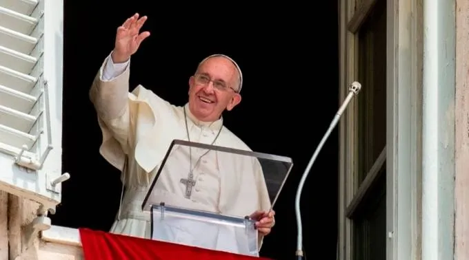 Papa Francisco durante el Ángelus dominical (imagen referencial) / Foto: L'Osservatore Romano
