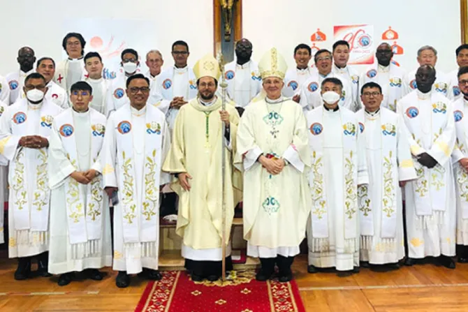 Celebran 30 años de presencia de la Iglesia Católica en Mongolia