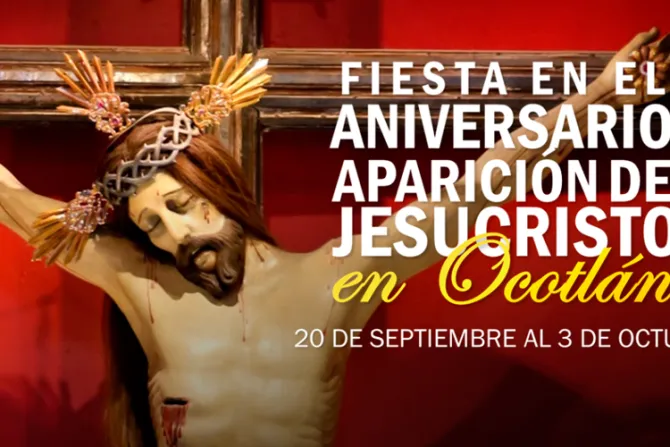 Celebran 169 años de aparición de Jesús Crucificado en el cielo de México