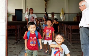 El P. Antonio Soriano, misionero franciscano en Peru00fa. Cru00e9dito: AVAN. 