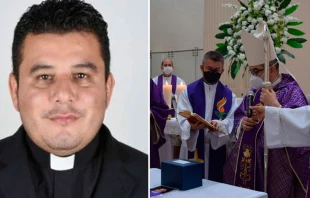 P. Pedro Antonio u00c1lvarez Contreras / Misa de exequias presidida por Mons. Ochoa Cadavid. Cru00e9dito: Diu00f3cesis de Cu00facuta 