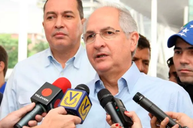 Detención del alcalde de Caracas es "echar leña al fuego"
