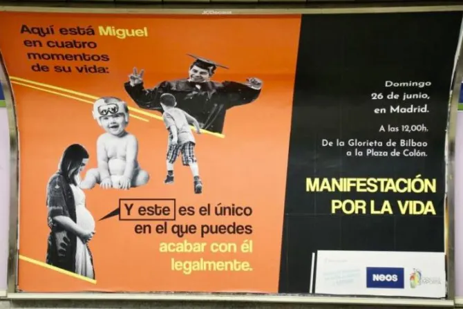 Exhiben las incoherencias de los promotores del aborto en las calles de España