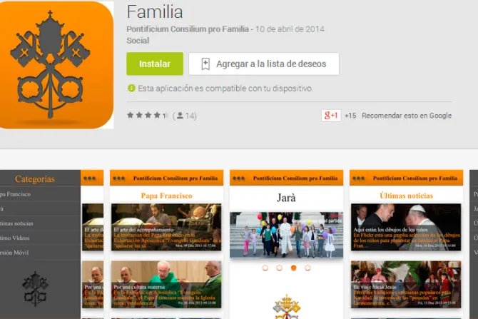 El Vaticano lanza “Familia”, una aplicación móvil para vivir la fe en los hogares