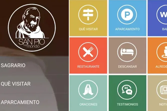 Crean app para peregrinos al santuario de San Pío de Pietrelcina