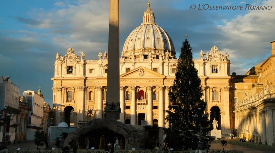 Árbol de Navidad y Nacimiento en el Vaticano. Foto: L'Osservatore Romano?w=200&h=150