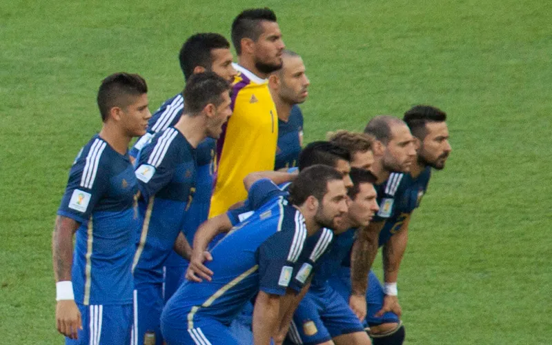 Equipo de Argentina en final del Mundial Brasil 2014. Foto: Jimmy Baikovicius (CC BY-SA 2.0)?w=200&h=150
