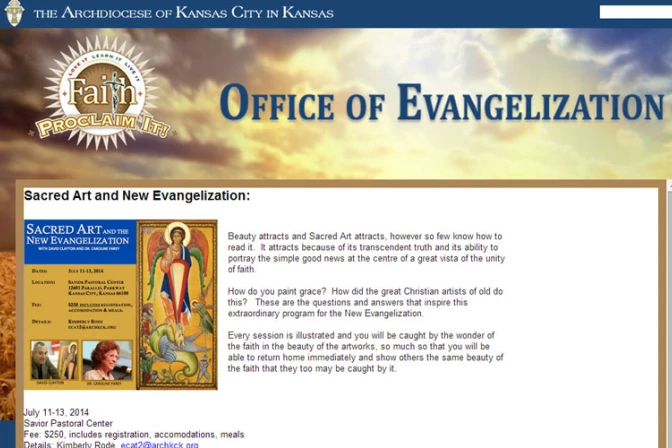 Arte sacro evangeliza y dispone el corazón para escuchar a Dios