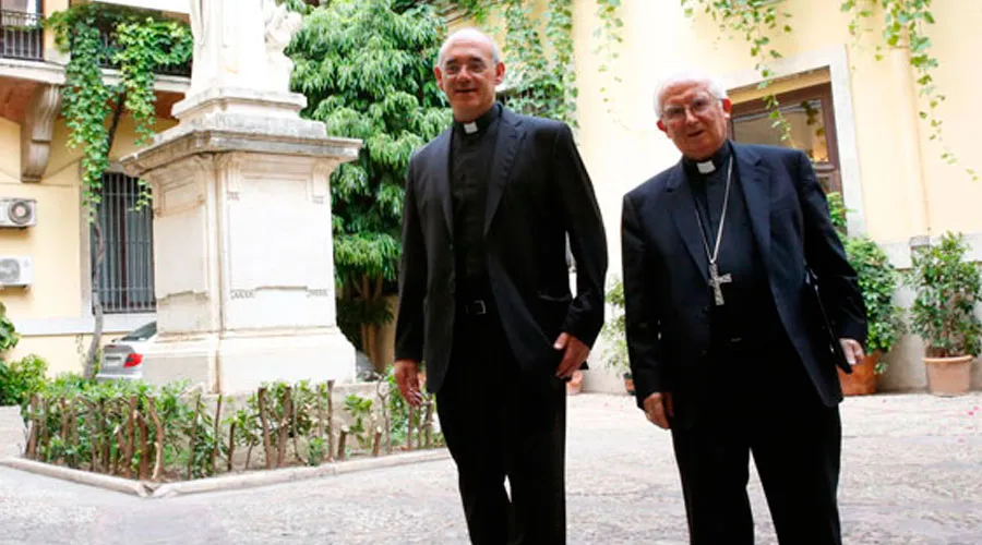 P. Arturo Pablo Ros junto al Cardenal Antonio Cañizares / Foto: AVAN?w=200&h=150