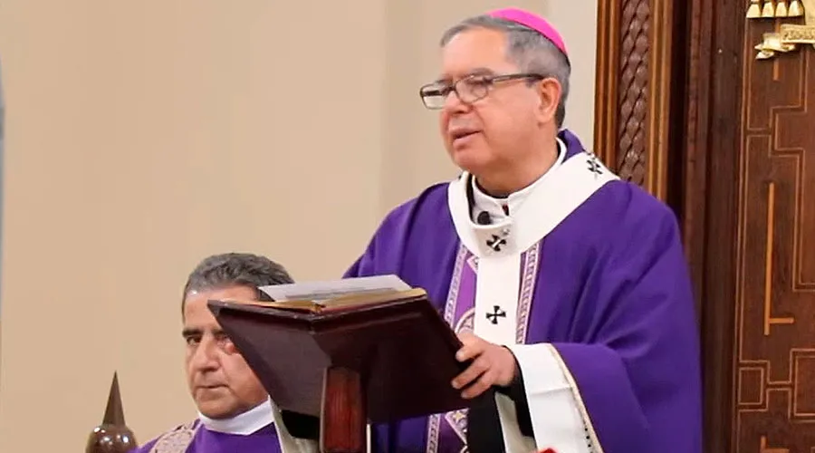 Arzobispo de Bogotá, Mons. Luis José Rueda Aparicio. Crédito: Arquidiócesis de Bogotá (captura de video)?w=200&h=150
